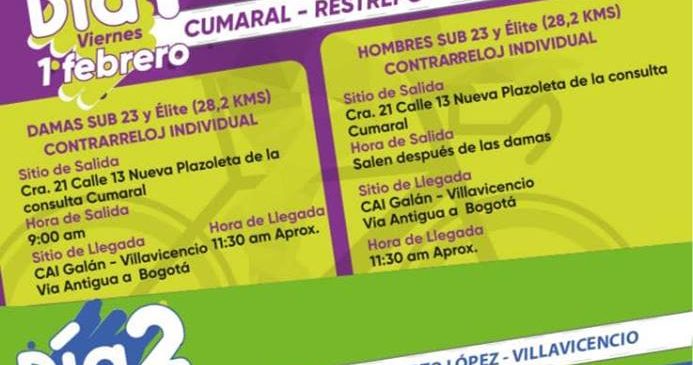 Programación Ruta 2019