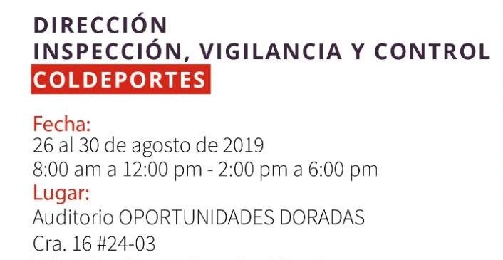 Invitación a Seminario “Administración Deportiva”