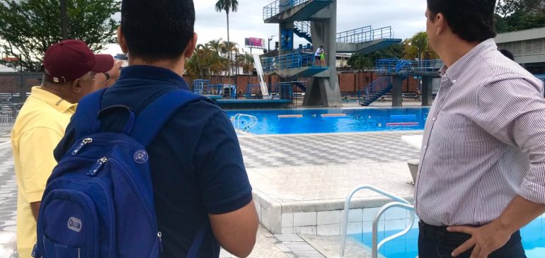 LA INVERSIÓN EN LAS PISCINAS OLÍMPICAS EN VILLAVICENCIO LA CONVERTIRÁN EN UNO DE LOS MEJORES ESCENARIOS DEL PAÍS