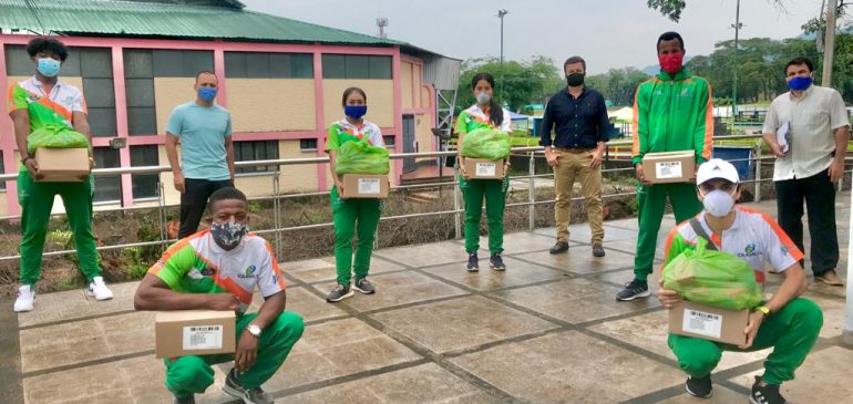MÁS DE 500 AYUDAS ALIMENTARIAS HA ENTREGADO EL GOBIERNO DEPARTAMENTAL A LOS DEPORTISTAS DEL META