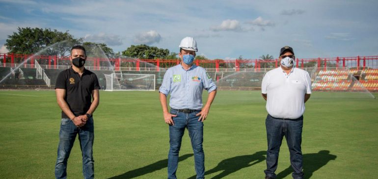 TODO LISTO PARA EL REGRESO DE LLANEROS FC A VILLAVICENCIO.