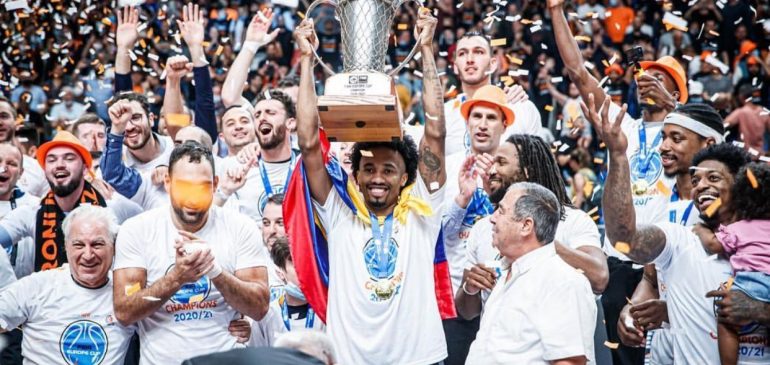 BRAIAN ANGOLA, PRIMER COLOMBIANO EN CONSAGRASE CAMPEÓN DE LA FIBA EUROPE CUP.