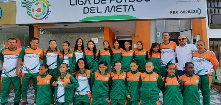 SELECCION META FEMENINA GOLEO 3-0 A BOYACA EN CAMPEONATO NACIONAL DE FUTBOL.