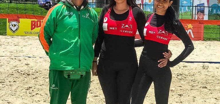 CONVOCADAS 2 DEPORTISTAS DEL META A LA PRESELECCIÓN COLOMBIA SUB-23 DE VOLEIBOL PLAYA.