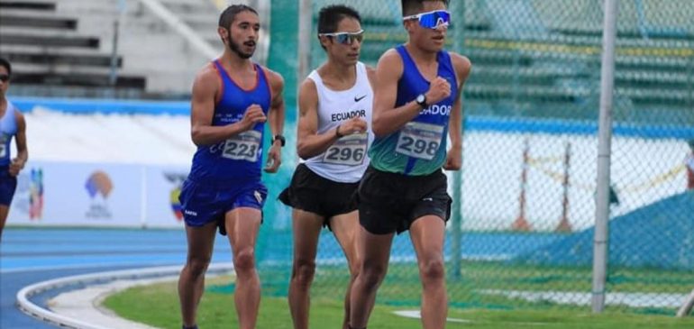 Carlos Sanmartín y Alexander Castañeda aportan 2 medallas de plata para Colombia en Suramericano de Marcha.