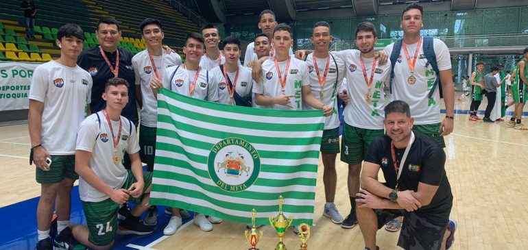 Nuestro departamento se ubicó en el podio del nacional sub-17 de baloncesto.