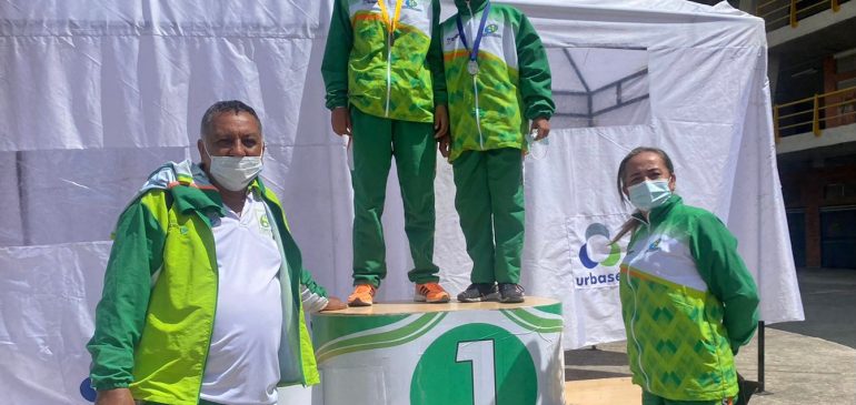 Con medalla de oro y plata empezó el año para el atletismo en el Meta.