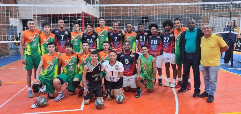 Selección Meta de voleibol sub 23 inició el año con positivos resultados.
