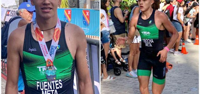 Destacada actuación del Meta en Campeonato Nacional Interligas de Triatlón.