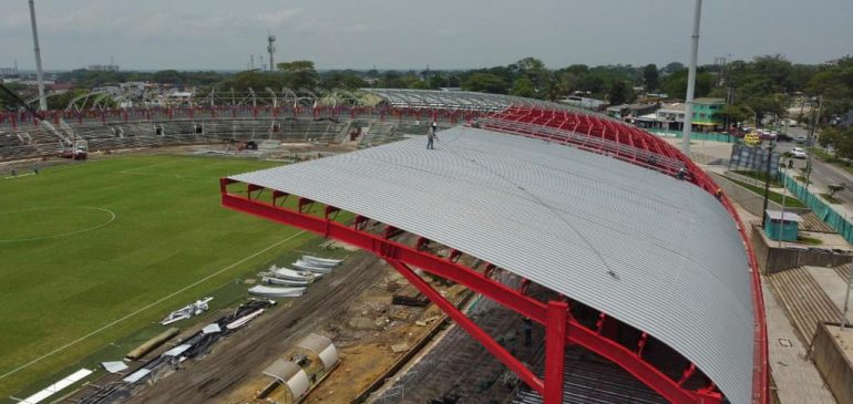 Avanzan obras en escenarios para el Deporte del Meta