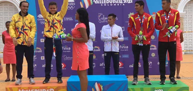 Esteban Tibocha cerró con medalla una histórica participación de deportistas del Meta en Juegos Bolivarianos.