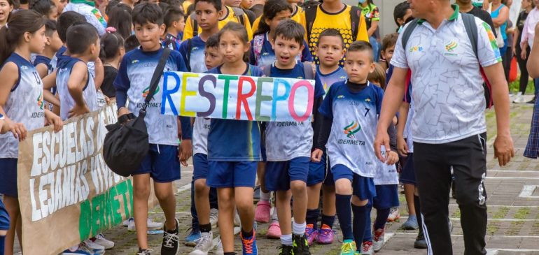 Niños y jóvenes, grandes ganadores en la clausura del Festival de Escuelas Deportivas del Meta