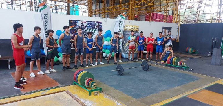 Las pesas del Meta piensan ya en Juegos Nacionales 2023