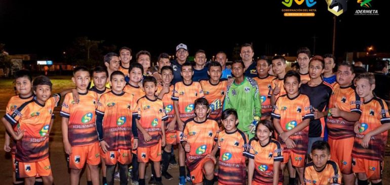 Futuros Llaneros, la estrategia de la Gobernación del Meta y Llaneros FC para formar integralmente a los niños del Meta.