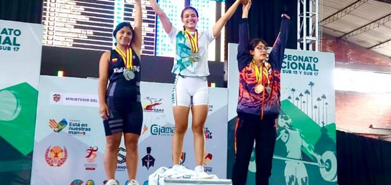 Delegación del Meta en Campeonato de Pesas cosechó 35 medallas
