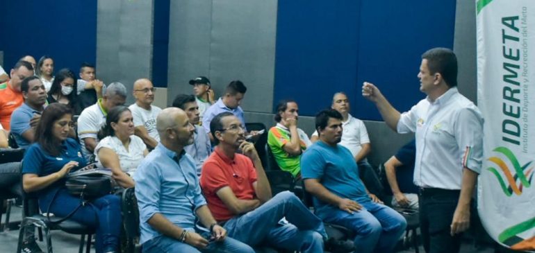 Idermeta se reunió con presidentes y técnicos de la ligas deportivas