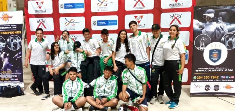 Esgrima ya tiene diez clasificados a Juegos Nacionales 2023