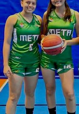 Dos jugadoras de baloncesto del Meta llamadas a integrar la Selección Nacional sub-15