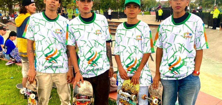 Meta participó en el primer Torneo de Skateboarding