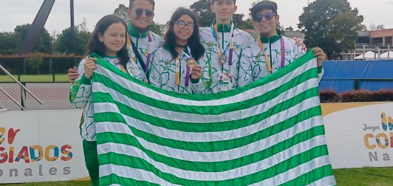 Buena cosecha de medallas del Meta en la final de Intercolegiados