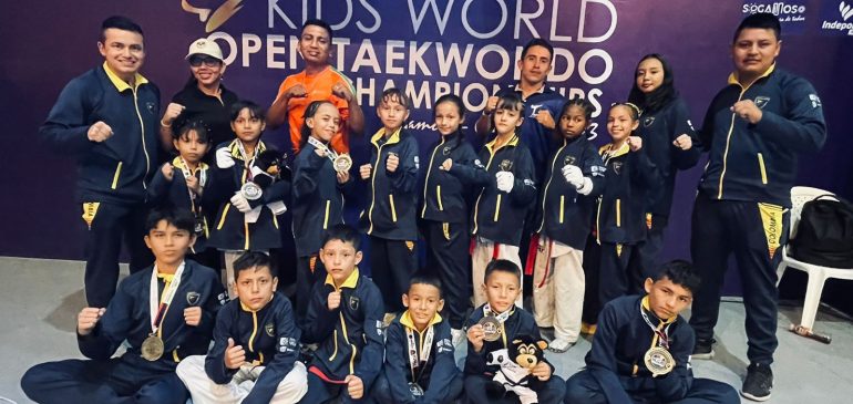 Colombia, campeón del Mundial de Taekwondo en Sogamoso; Meta aportó 17 preseas