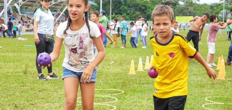 Los niños del Meta se “gozaron” el Festival Deportivo en Guamal