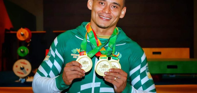 Pesas del Meta hace historia en Juegos Nacionales