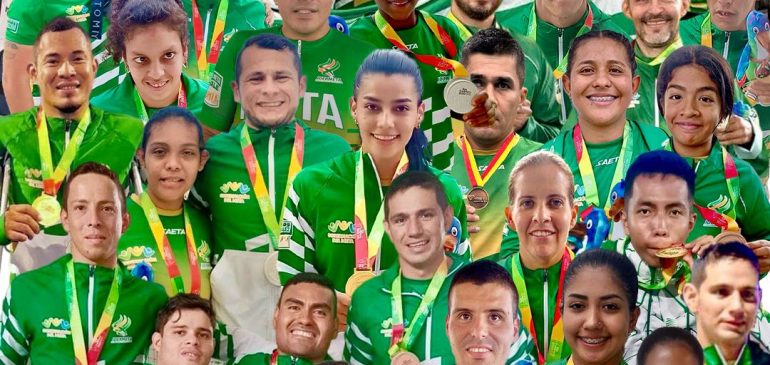 Histórica representación de los Para deportistas del Meta en Eje Cafetero
