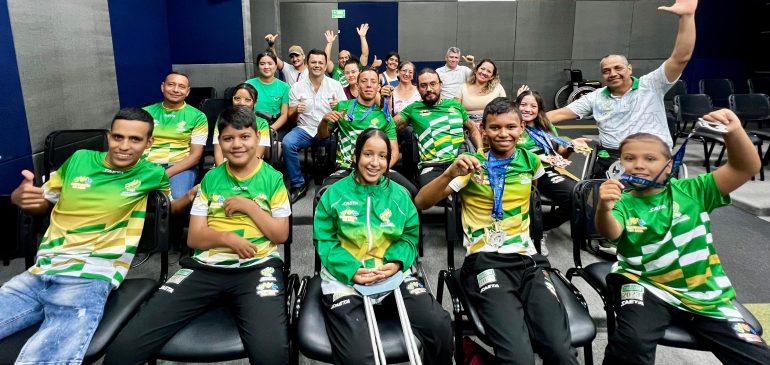 Paranatación juvenil del Meta se prepara para otro evento nacional