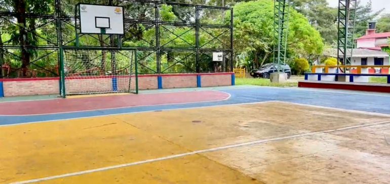 Gobernación del Meta mejora escenarios deportivos en El Dorado