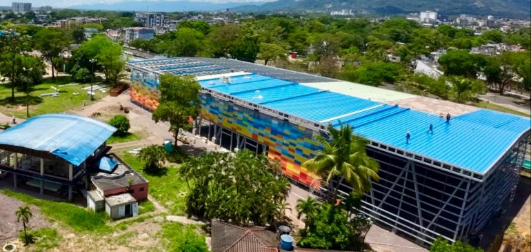 Con el pie en el acelerador, así avanzan las obras de infraestructura deportiva de la Gobernación del Meta en Villavicencio