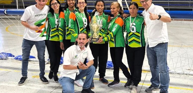 El departamento del Meta es subcampeón nacional de goalball femenino.