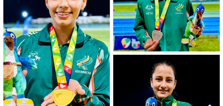 Él para-atletismo del Meta entró ‘pisando’ fuerte en los Juegos Nacionales Juveniles