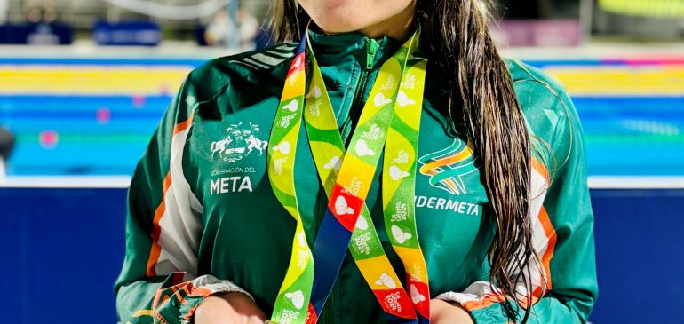 Otras cuatro medallas sumó el Meta en la jornada del jueves de los Juegos Nacionales y Paranacionales Juveniles