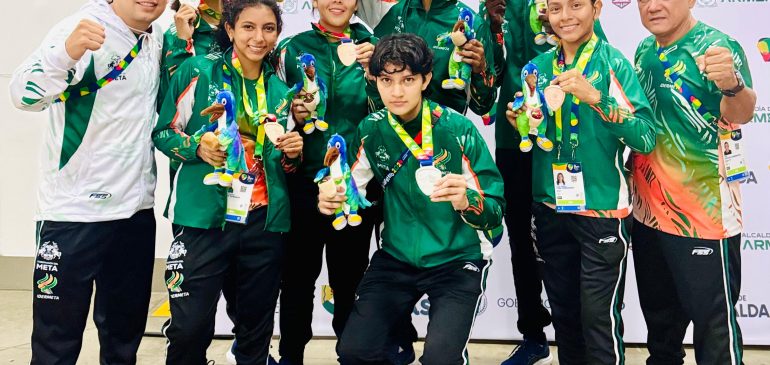 Jornada de plata y bronce para el Meta en los Juegos Nacionales y Paranacionales Juveniles.