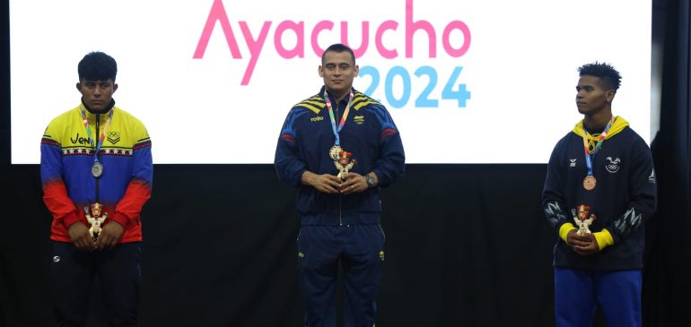 Hugo Montes, medalla de oro en los Juegos Bolivarianos 2024