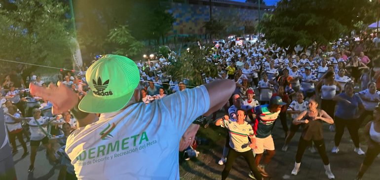 Villavicencio celebró el Día Internacional de la Actividad Física con una jornada masiva de integración y movimiento