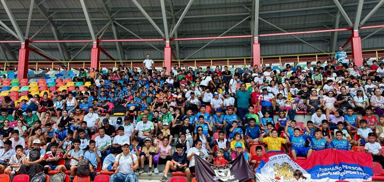 Más de 3.000 niños disfrutaron del Festival Departamental de Escuelas de Formación Deportiva