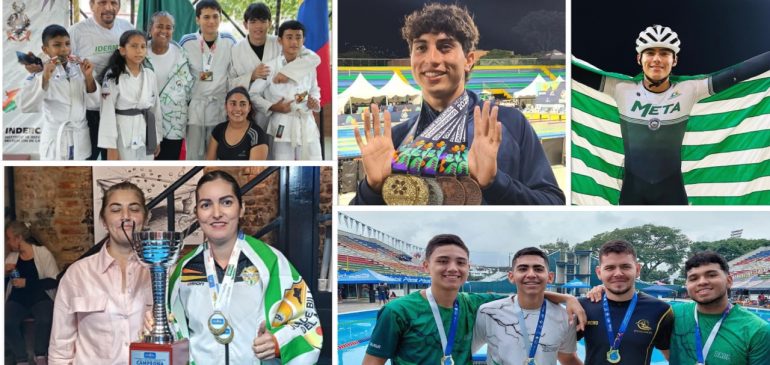 El Meta brilla con fuerza en el deporte nacional