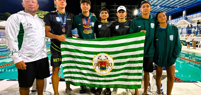 Nadadores del Meta brillaron en el Campeonato Nacional Interligas en Ibagué