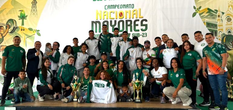 En Manizales, las pesas del Meta se destacan en Torneo Nacional