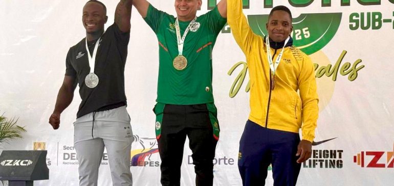 Hugo Montes consigue el cupo al Panamericano de pesas