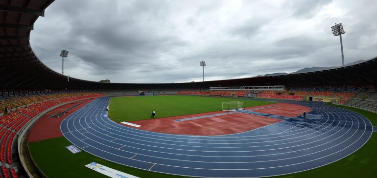 Con Torneo Internacional de Atletismo se inaugurará la pista atlética del estadio Bello Horizonte Rey Pelé