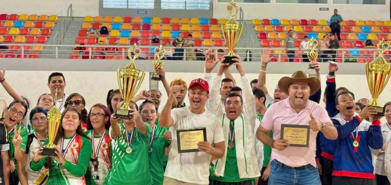 El Meta brilló en el podio del Torneo Nacional de Goalball