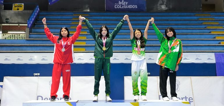 DOS MEDALLAS PARA EL META EN EL PRIMER DÍA DE COMPETENCIA DE LA FINAL NACIONAL DE LOS JUEGOS INTERCOLEGIADOS 2025