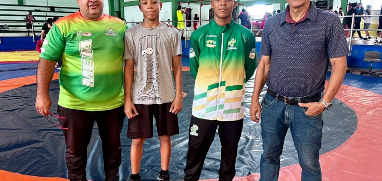 El Meta compite por cupos internacionales en el Nacional de Lucha U17 en Medellín.