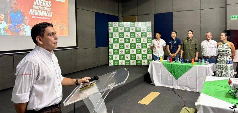 El Meta recibirá a más de 2.100 deportistas en los Juegos Regionales Universitarios ASCUN 2026, impulsando el deporte y la economía regional.