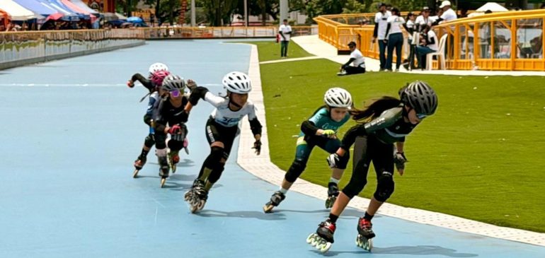 Más de 1.100 patinadores dieron apertura la nueva pista de la Villa Olímpica y consolidan a la capital del Meta como sede del deporte nacional.