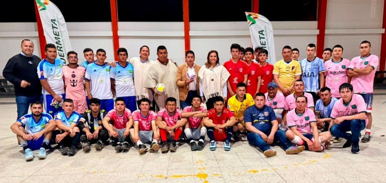 Idermeta llega con alegría, deporte y recreación a San Juanito