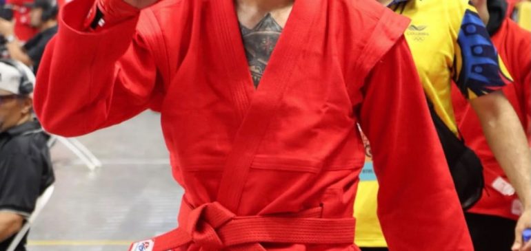 Sebastián Contreras conquistó su cuarto título suramericano de sambo y clasificó al Mundial de Kazajistán